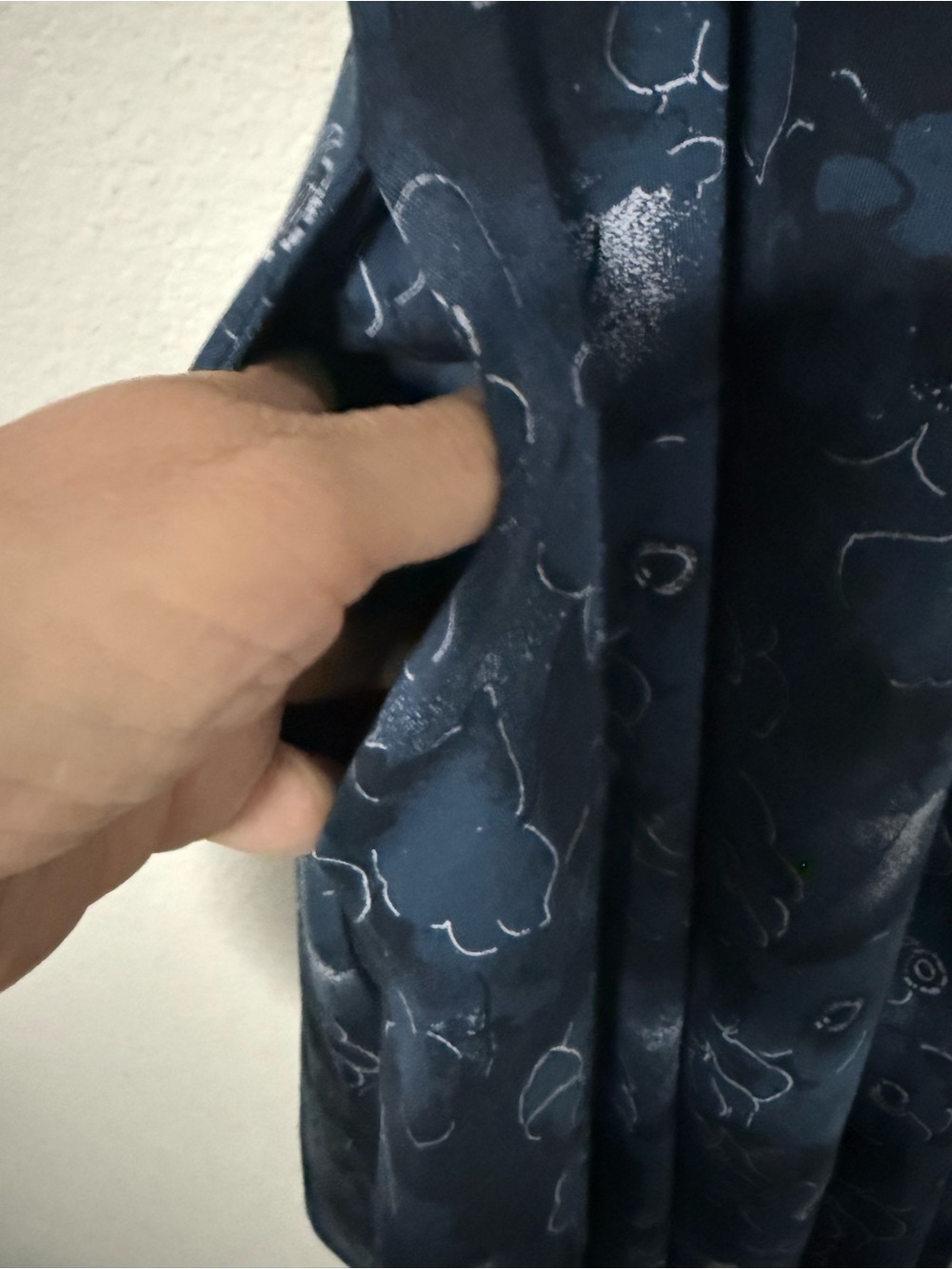Pact Navy Blue Floral Midi Dress - Picture 4 of 15